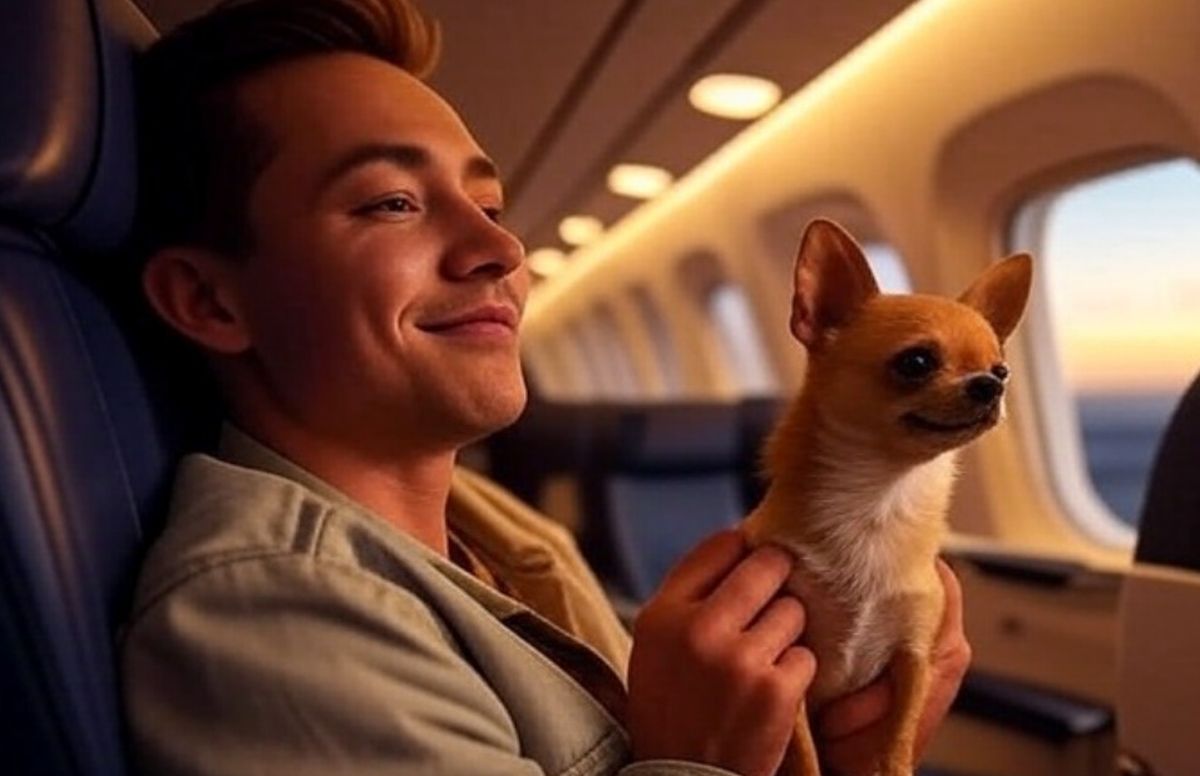 Prendre l'avion avec son chien