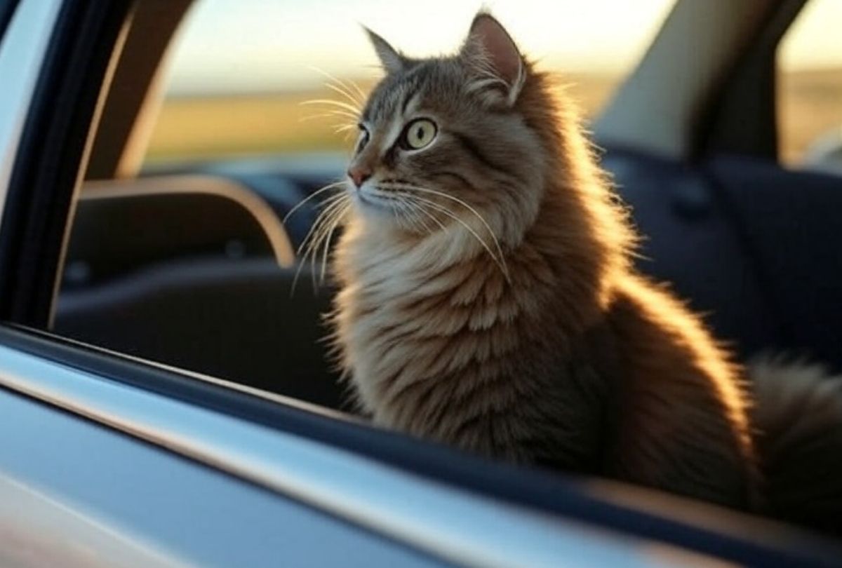 faire 600 km avec un chat