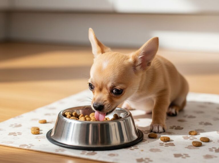 Meilleure croquette pour chiot chihuahua : guide des choix et avis