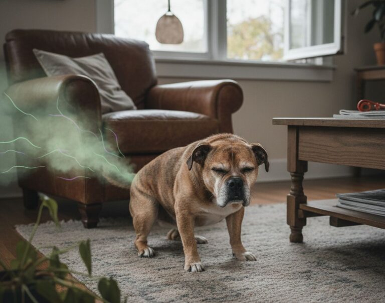 Chien qui pète beaucoup : causes et solutions pour réduire les flatulences