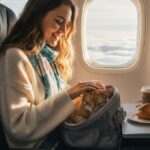 Voyager en avion avec un chat en cabine