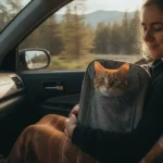 Comment voyager avec un chat en voiture