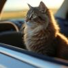 faire 600 km avec un chat